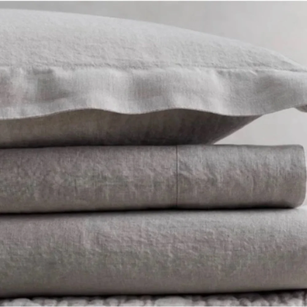 Restoration Hardware Belgian Linen King Duvet Cover*